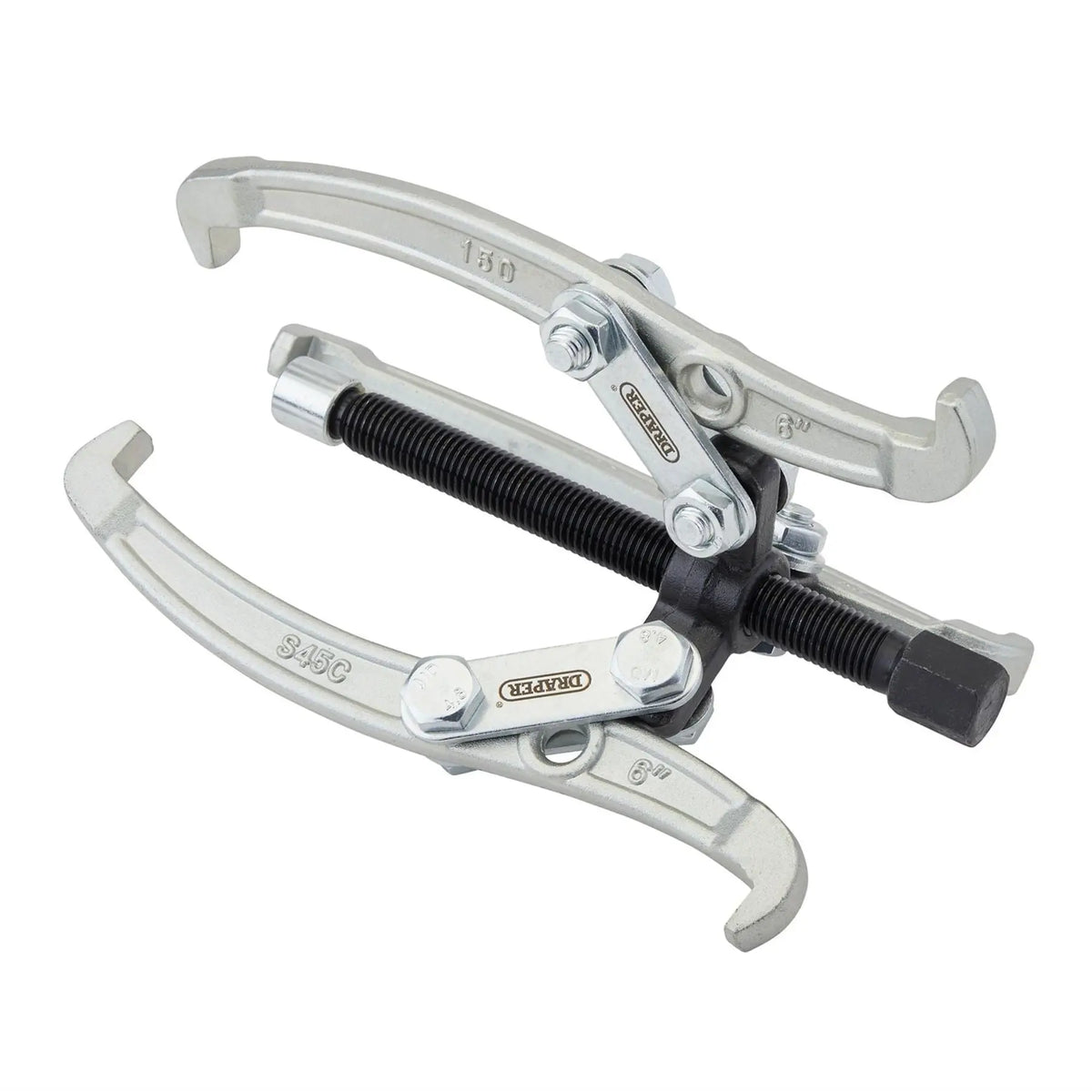 Draper Triple Leg Reversible Puller 120mm Reach x 150mm Spread 08442  White Rose Tools