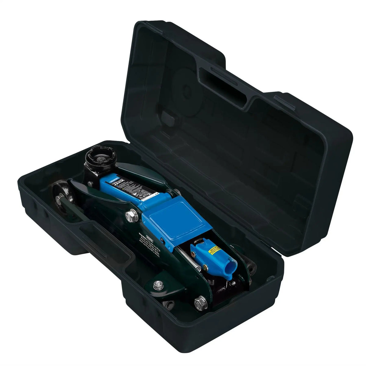 Draper Trolley Jack with Carry Case 2 Tonne 54635  White Rose Tools