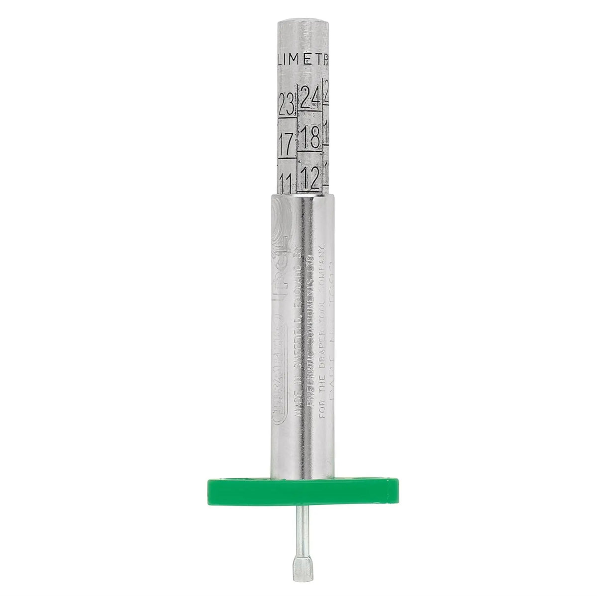 Draper Tyre Tread Depth Gauge 1-26mm 27298  White Rose Tools