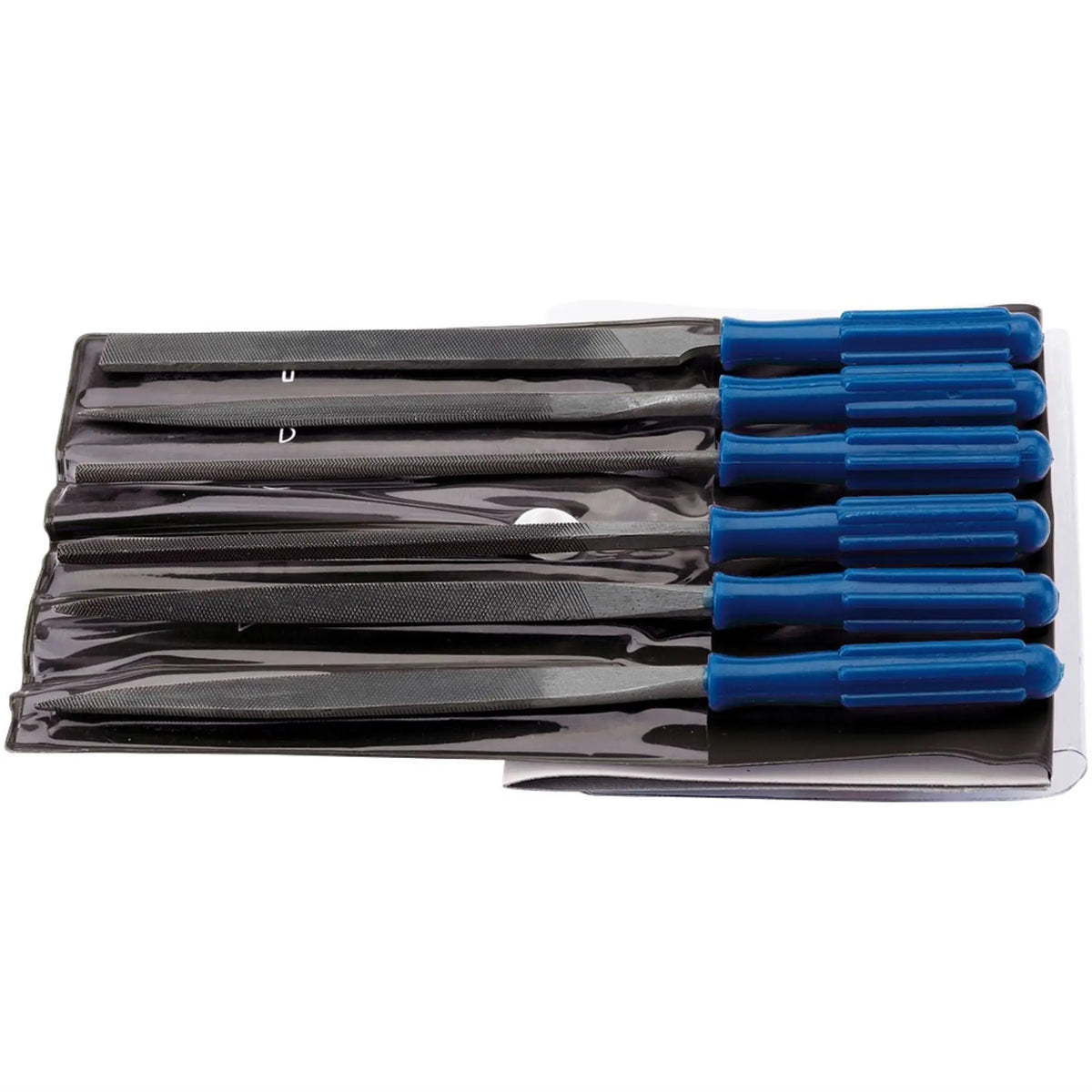 Draper Warding File Set with Handles 100mm (6 Piece) 14185  White Rose Tools