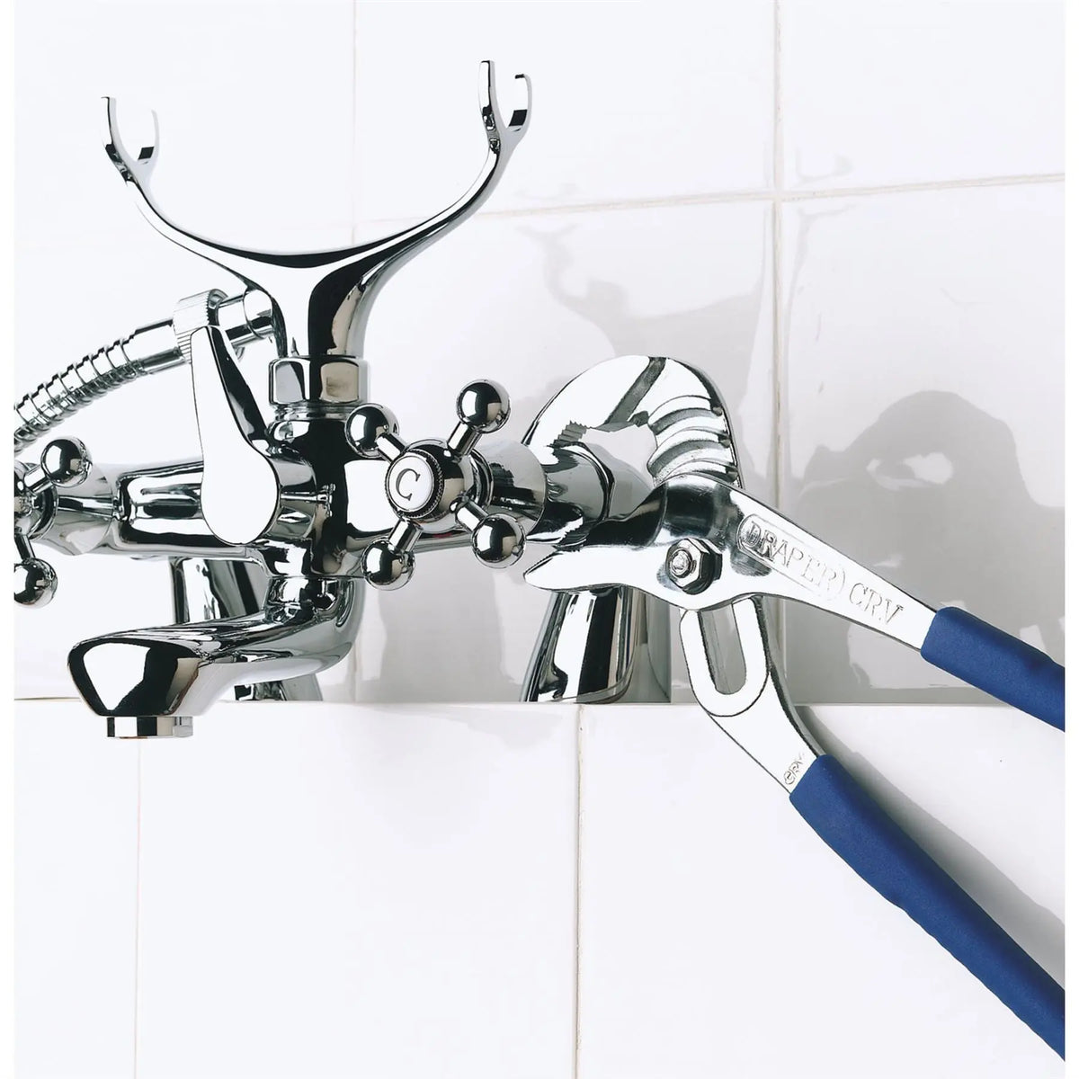 Draper Water Pump Pliers 300mm 55mm Capacity 52407  White Rose Tools