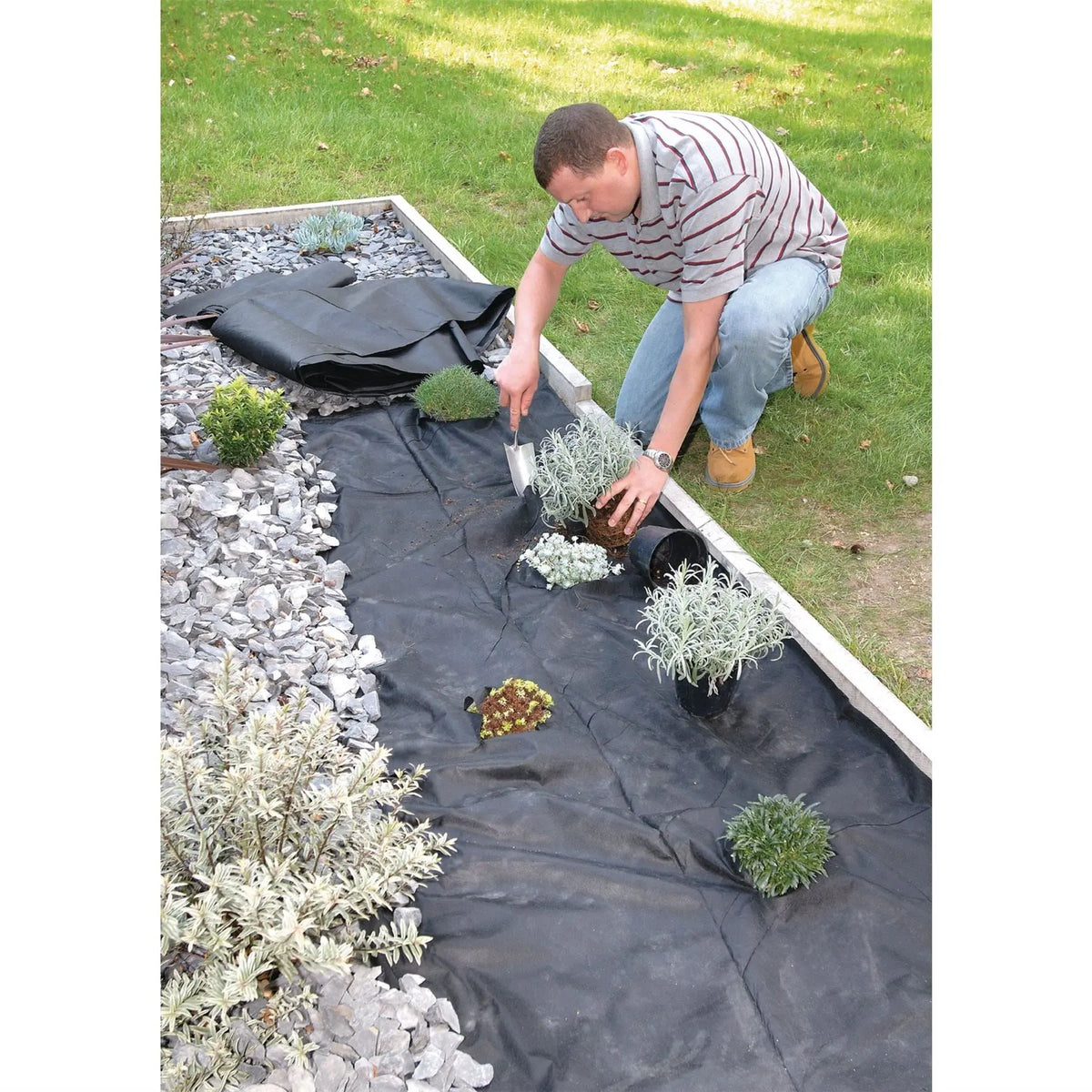Draper Weed Control Matting 20 x 1m 18363  White Rose Tools