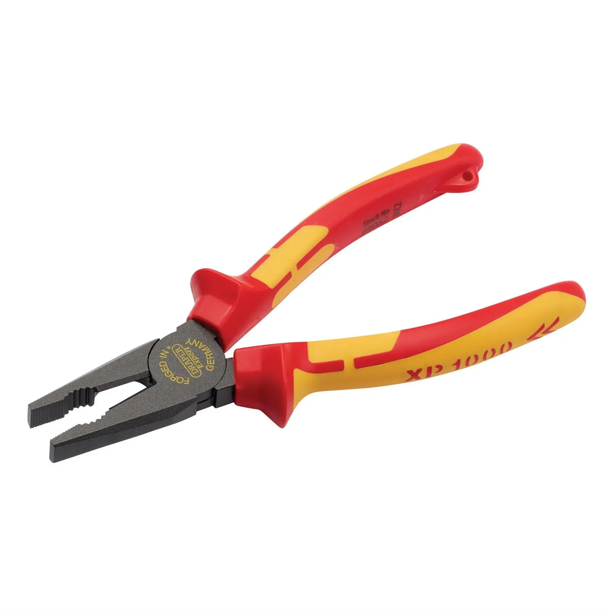 Draper XP1000 VDE Combination Pliers 180mm Tethered 99062  White Rose Tools
