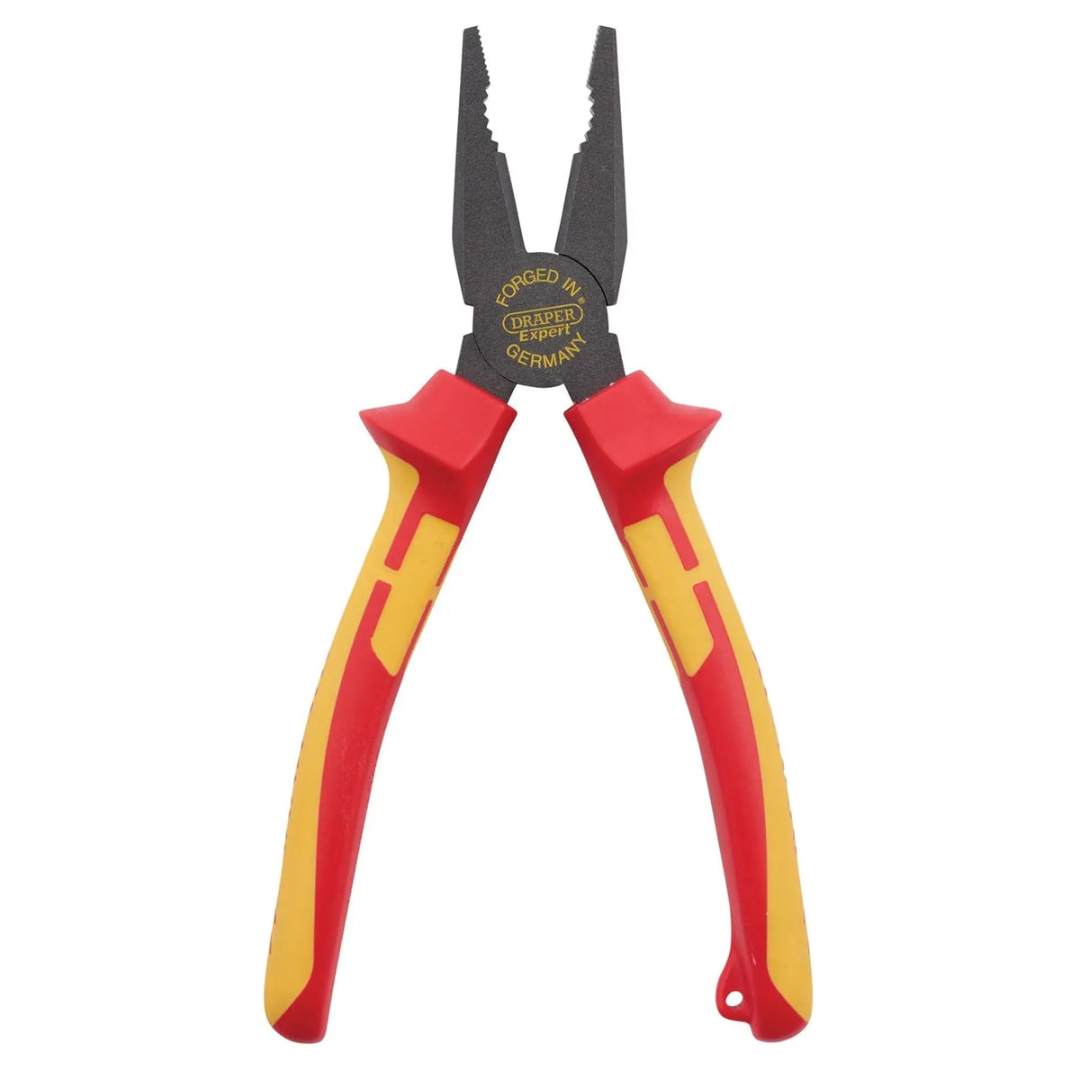 Draper XP1000 VDE Combination Pliers 200mm Tethered 99063  White Rose Tools