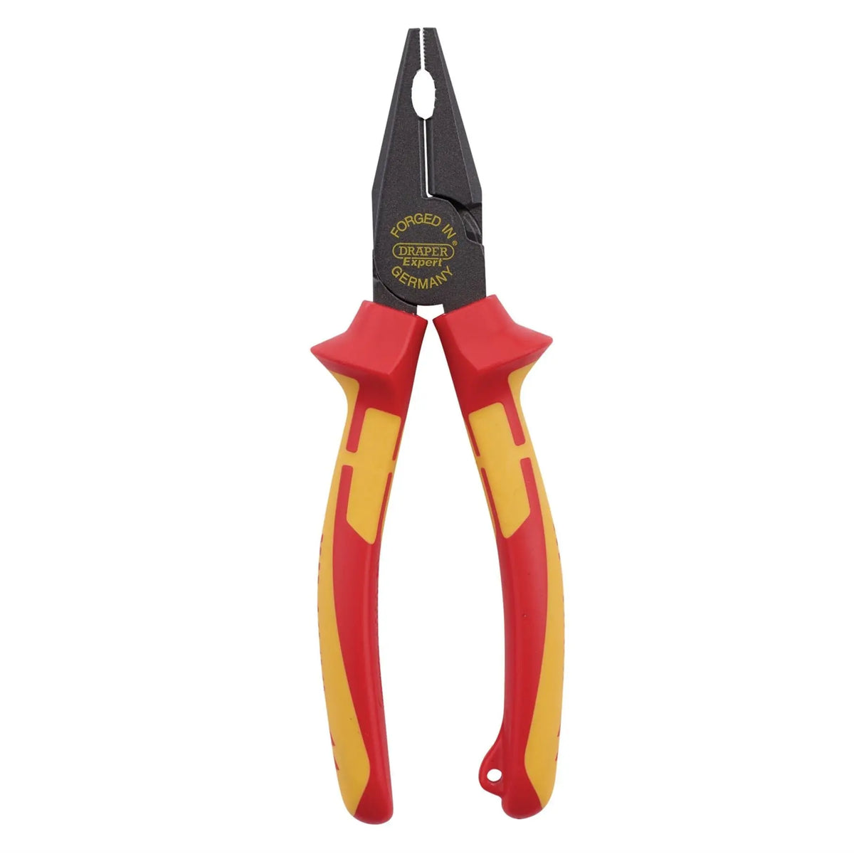 Draper XP1000 VDE Hi-Leverage Combination Pliers 180mm Tethered 99503  White Rose Tools