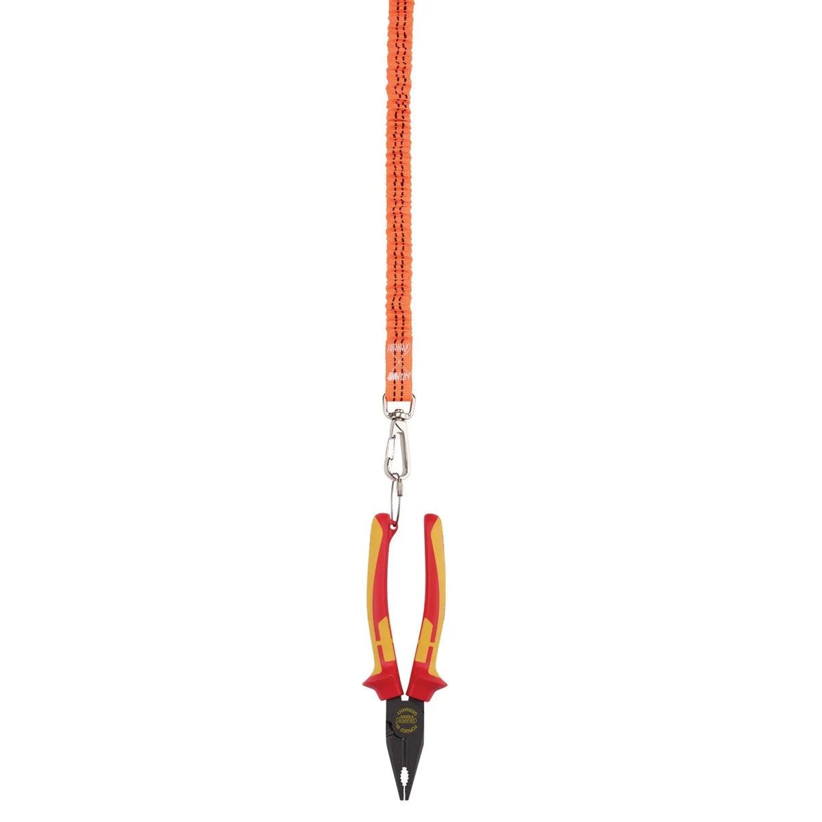 Draper XP1000 VDE Hi-Leverage Combination Pliers 200mm Tethered 99064  White Rose Tools