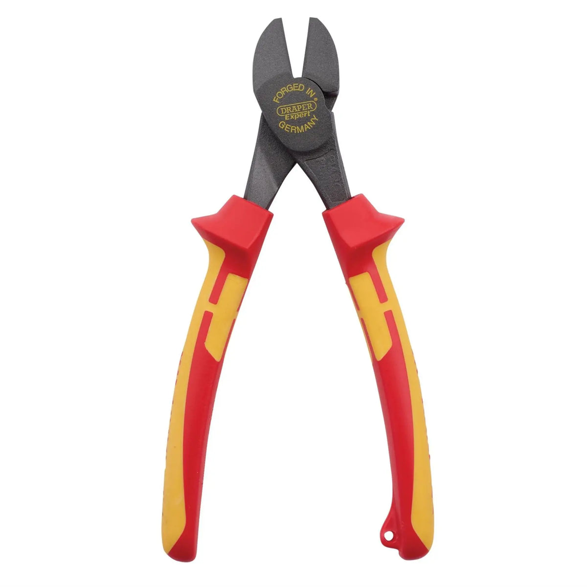 Draper XP1000 VDE Hi-Leverage Side Cutter 200mm Tethered 99054  White Rose Tools