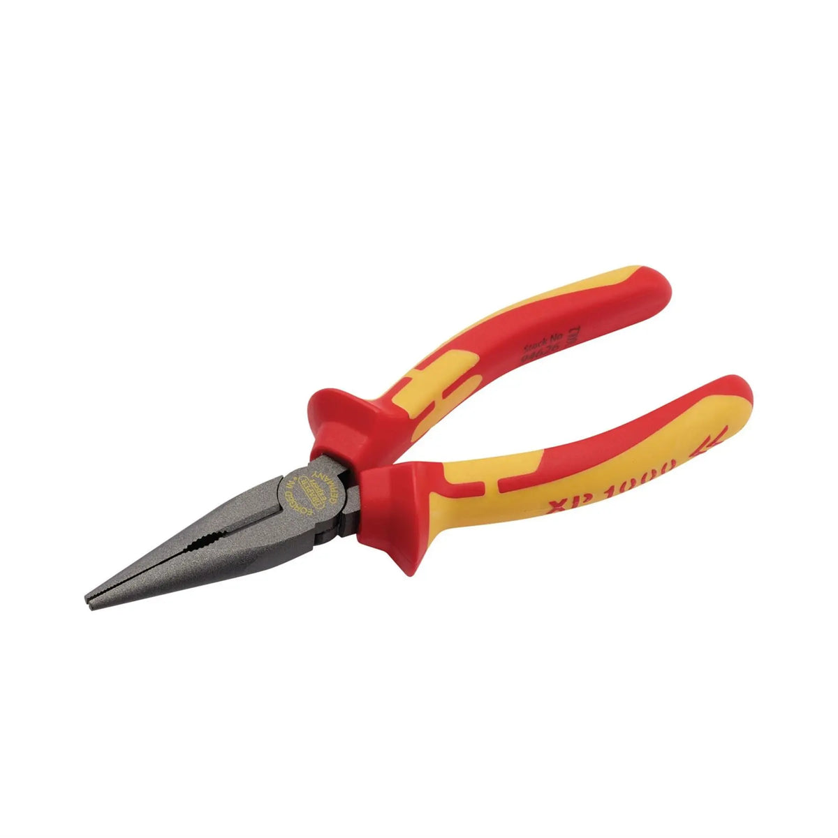 Draper XP1000 VDE Long Nose Pliers 160mm 94626  White Rose Tools