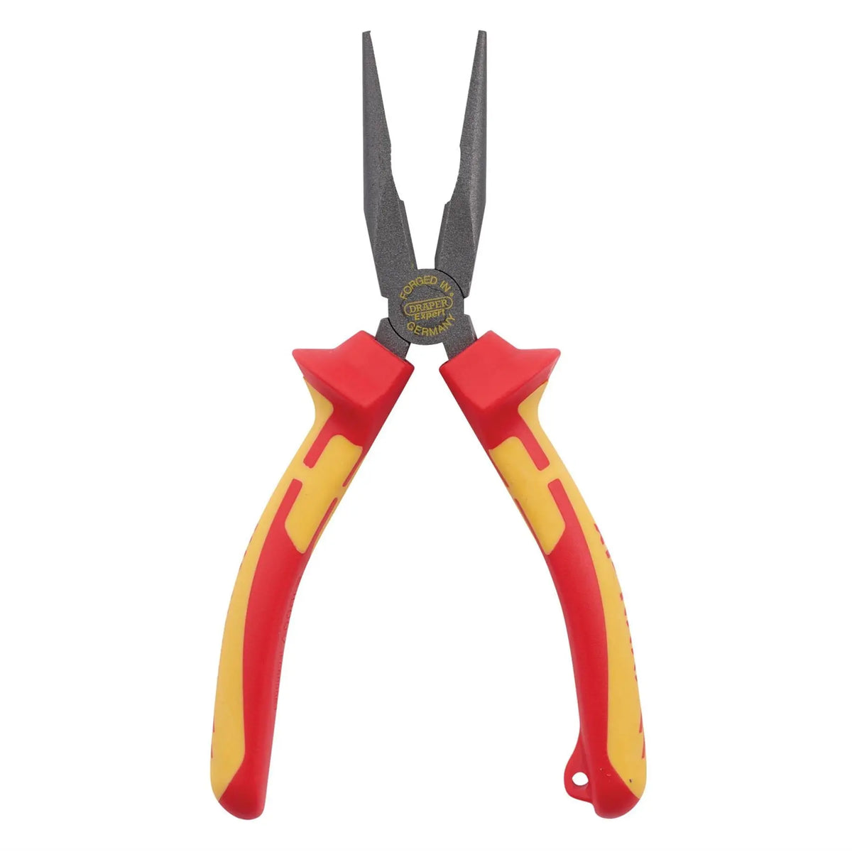 Draper XP1000 VDE Long Nose Pliers 160mm Tethered 99067  White Rose Tools