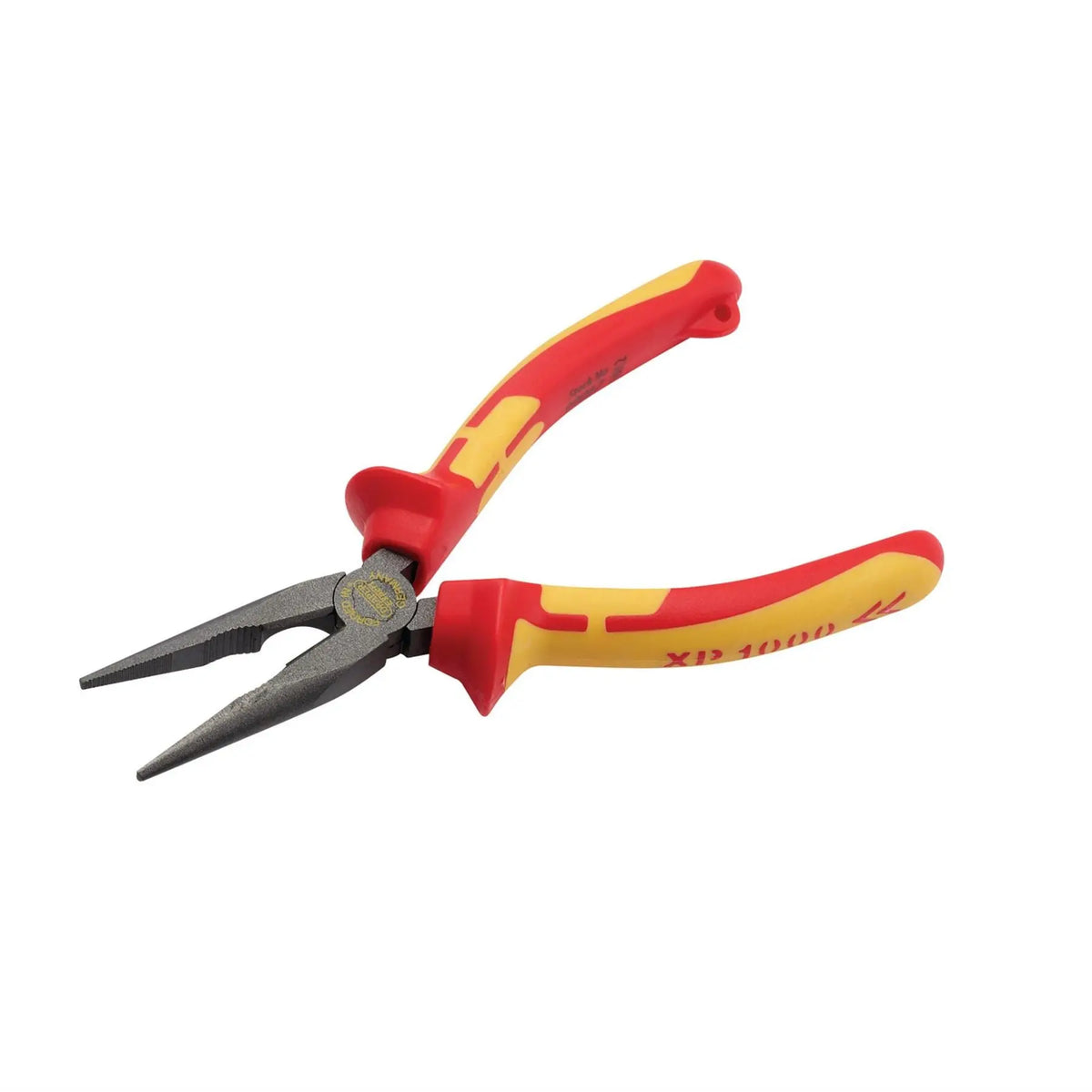 Draper XP1000 VDE Long Nose Pliers 160mm Tethered 99067  White Rose Tools