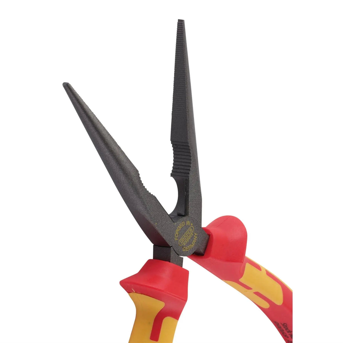 Draper XP1000 VDE Long Nose Pliers 200mm 94627  White Rose Tools