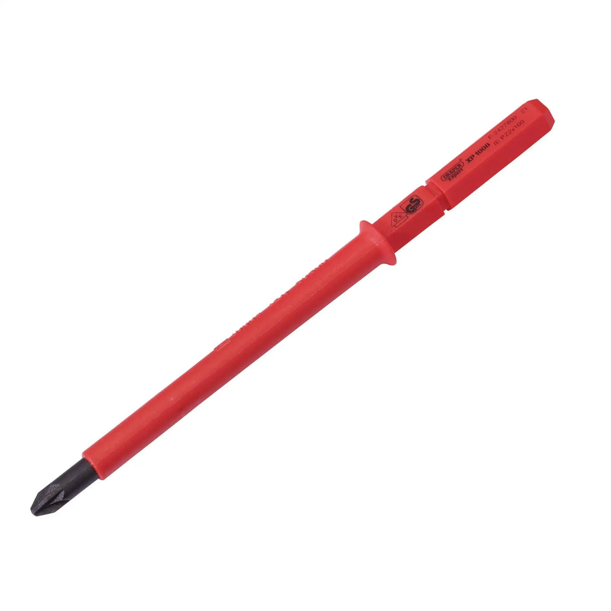 Draper XP1000 VDE PZ Type Interchangeable Screwdriver Blade No.2 x 100mm 24746  White Rose Tools