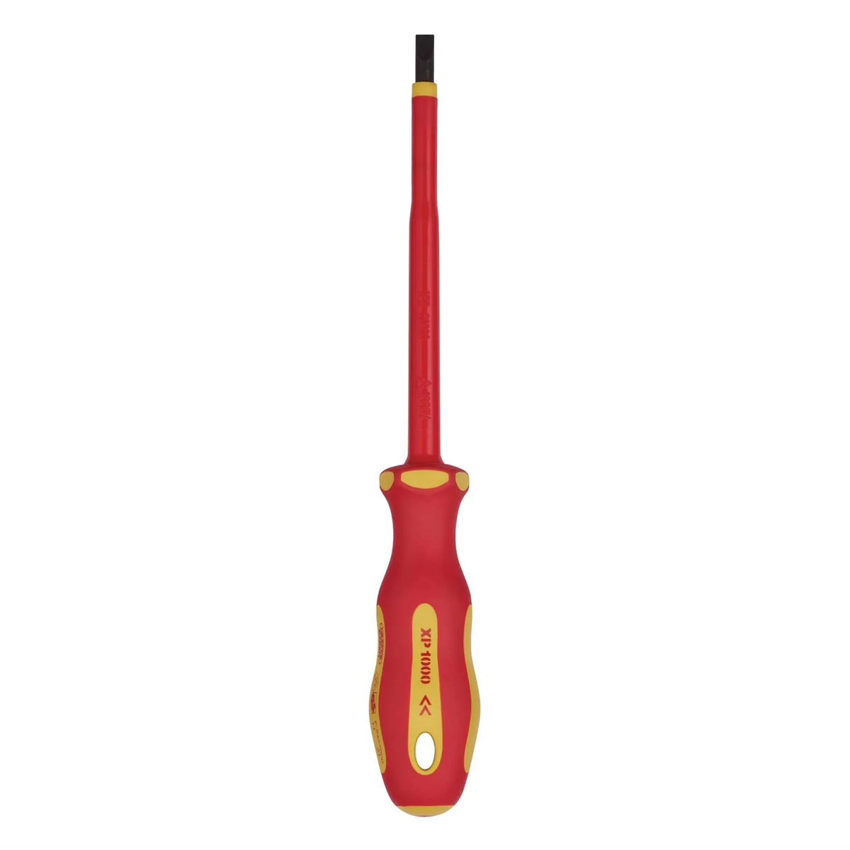 Draper XP1000 VDE Plain Slot Screwdriver 5.5 x 125mm 64419  White Rose Tools
