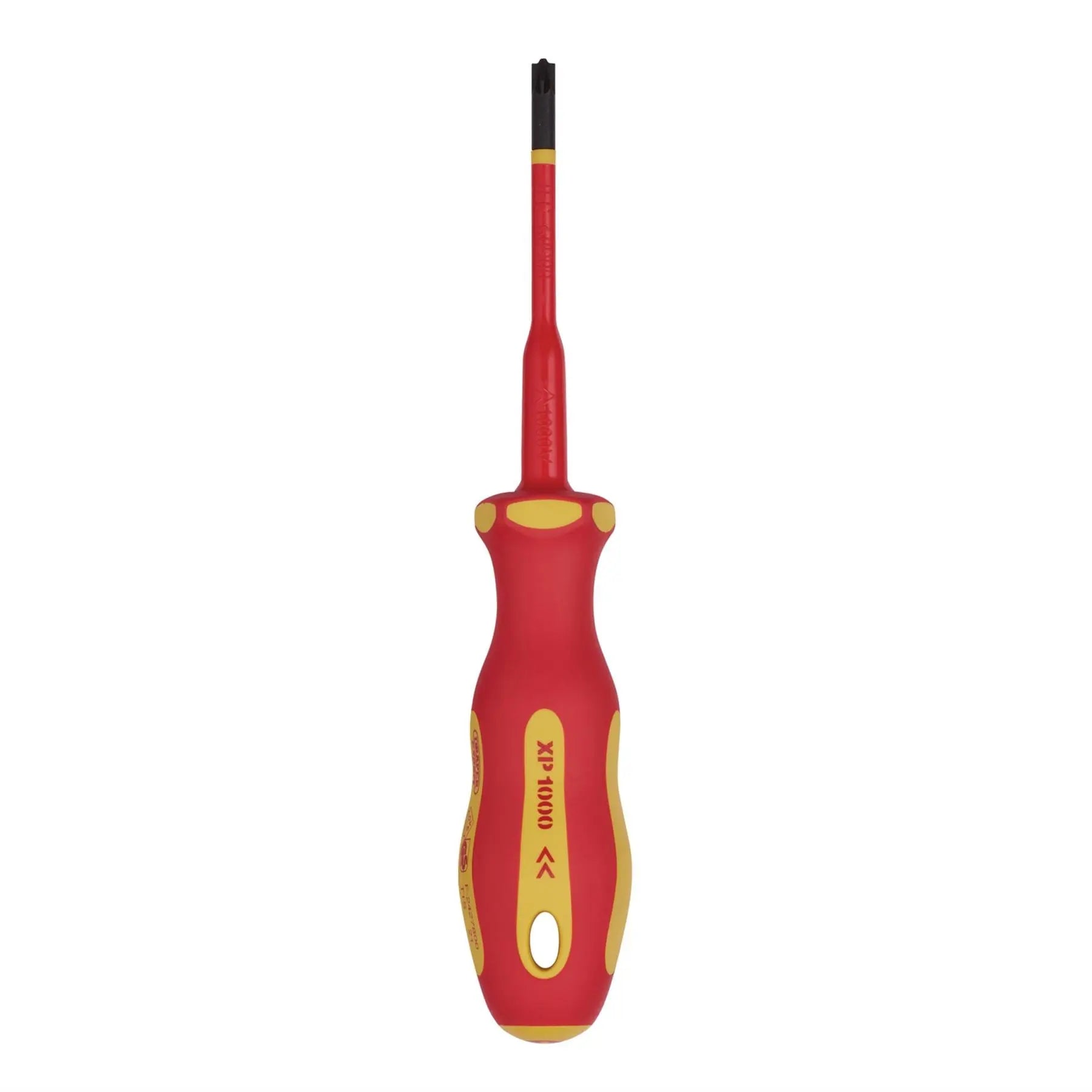 Draper XP1000 VDE Slimline PZ/SL Type Screwdriver No.1 x 80mm 02254  White Rose Tools