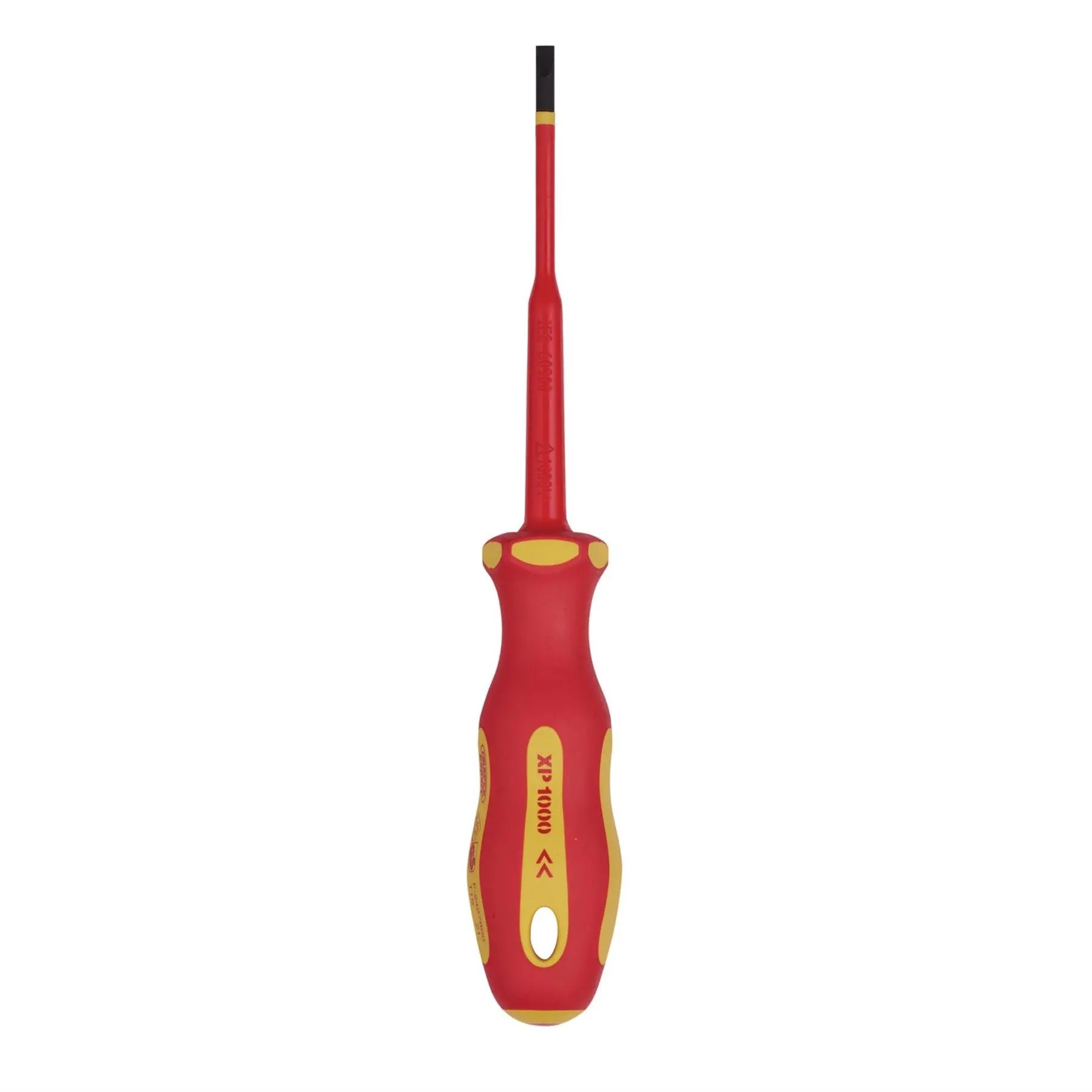 Draper XP1000 VDE Slimline Plain Slot Screwdriver 4 x 100mm 02160  White Rose Tools