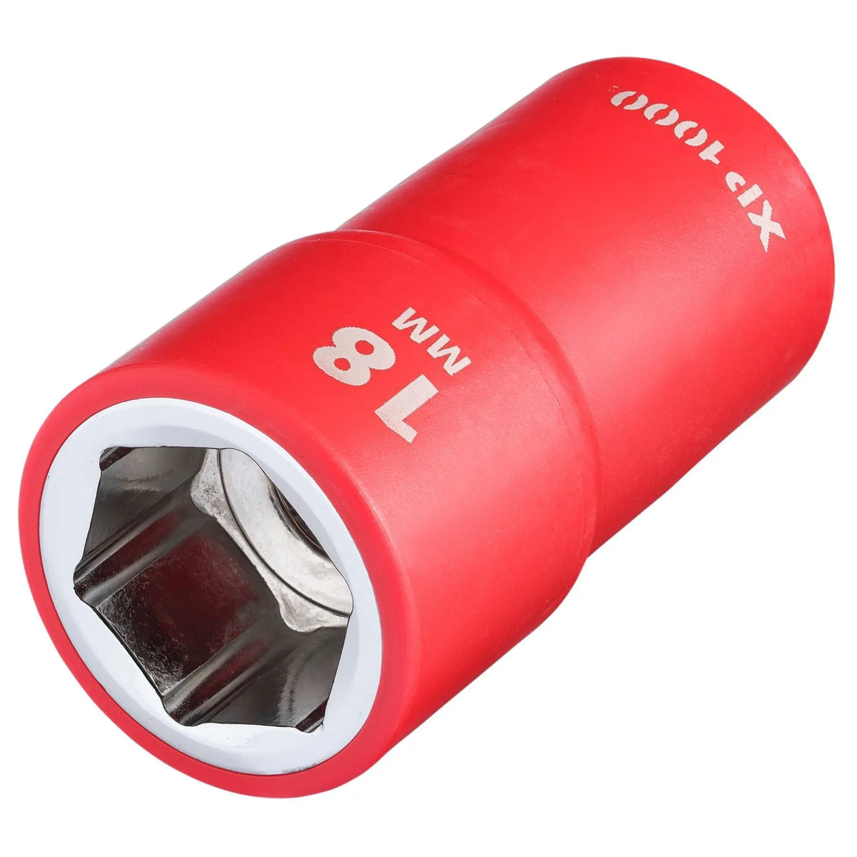 Draper XP1000 VDE Socket 1/2" Sq. Dr. 18mm 17859  White Rose Tools