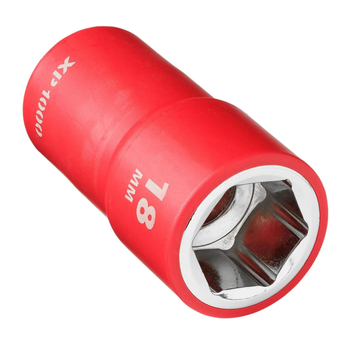 Draper XP1000 VDE Socket 1/2" Sq. Dr. 18mm 17859  White Rose Tools
