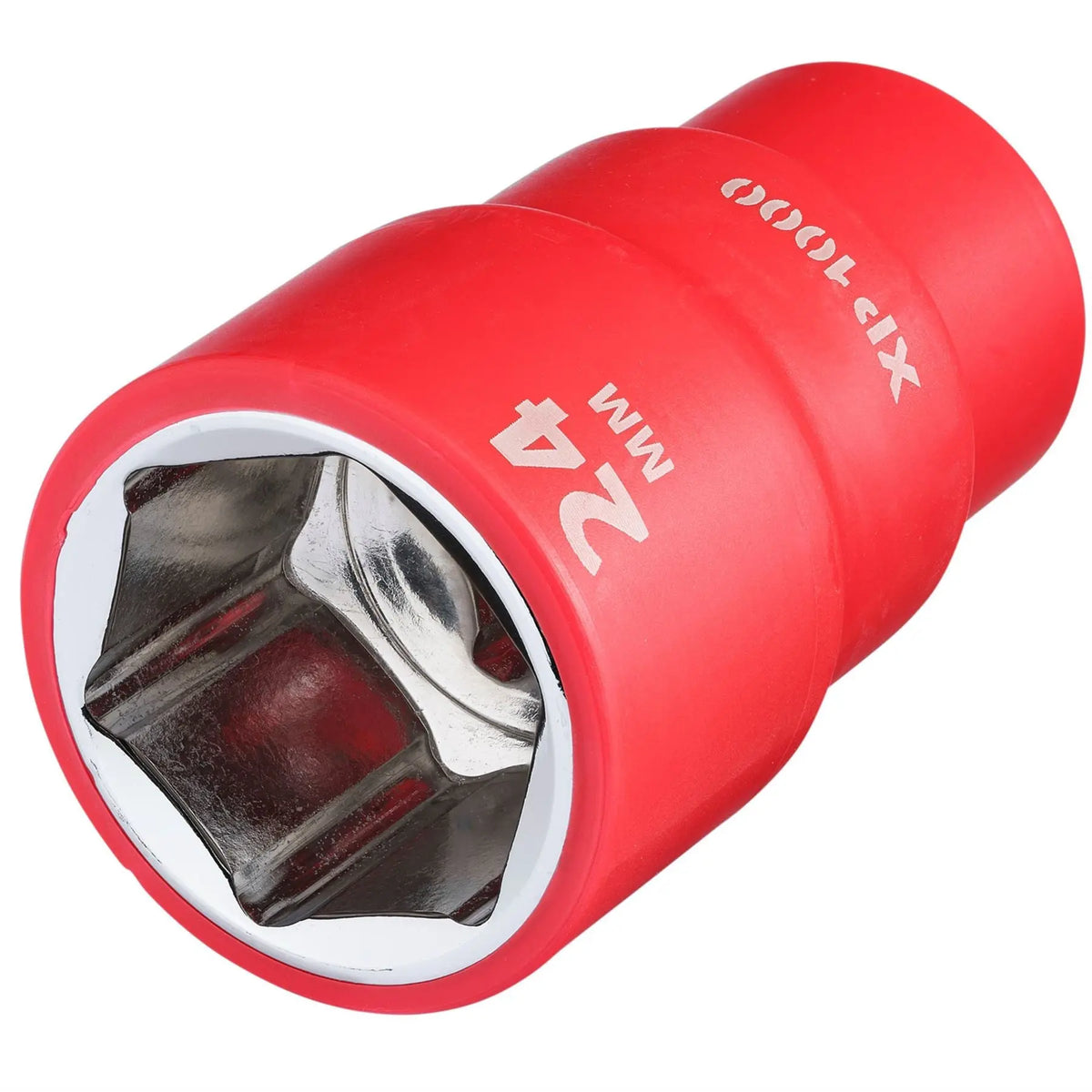 Draper XP1000 VDE Socket 1/2" Sq. Dr. 24mm 18042  White Rose Tools