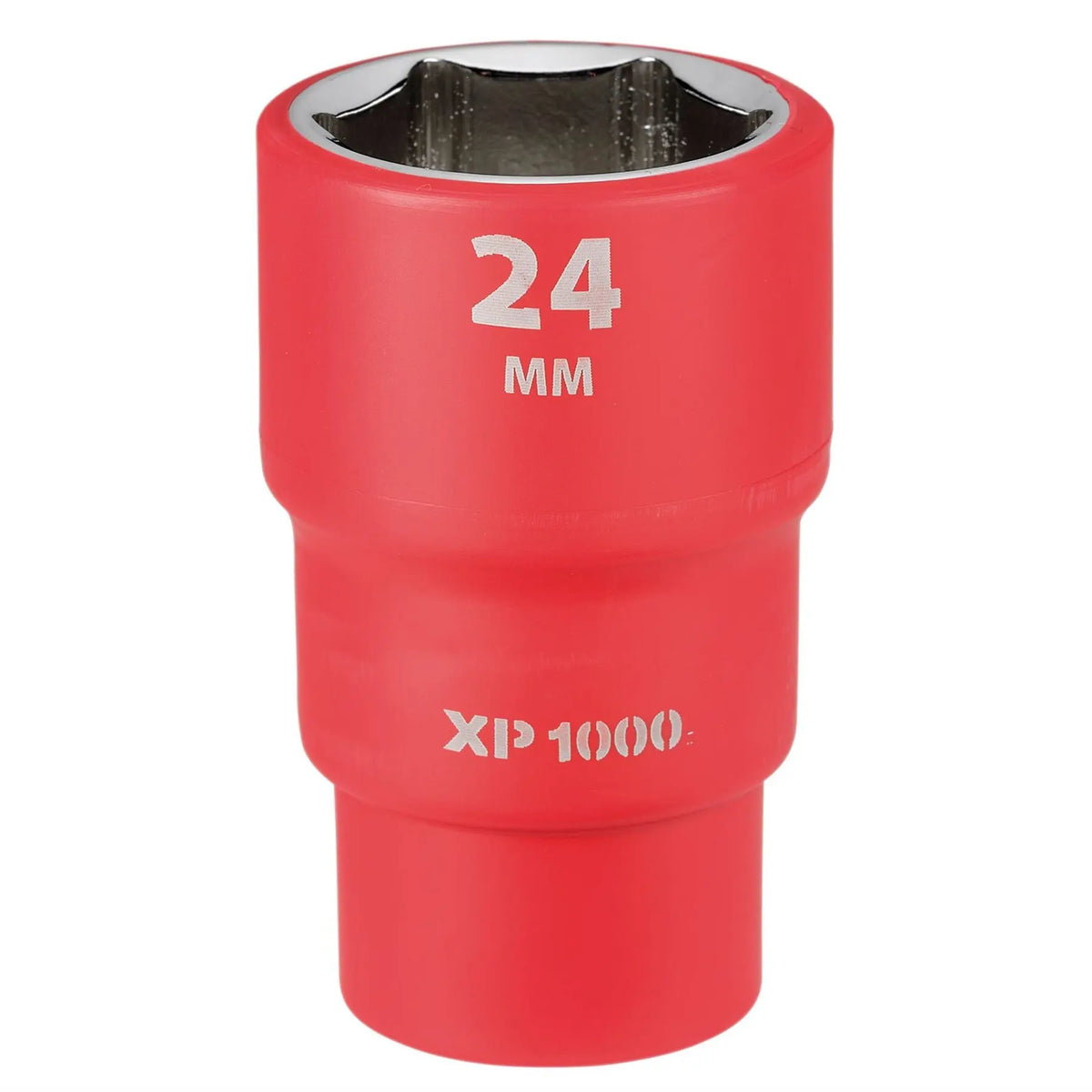 Draper XP1000 VDE Socket 1/2" Sq. Dr. 24mm 18042  White Rose Tools