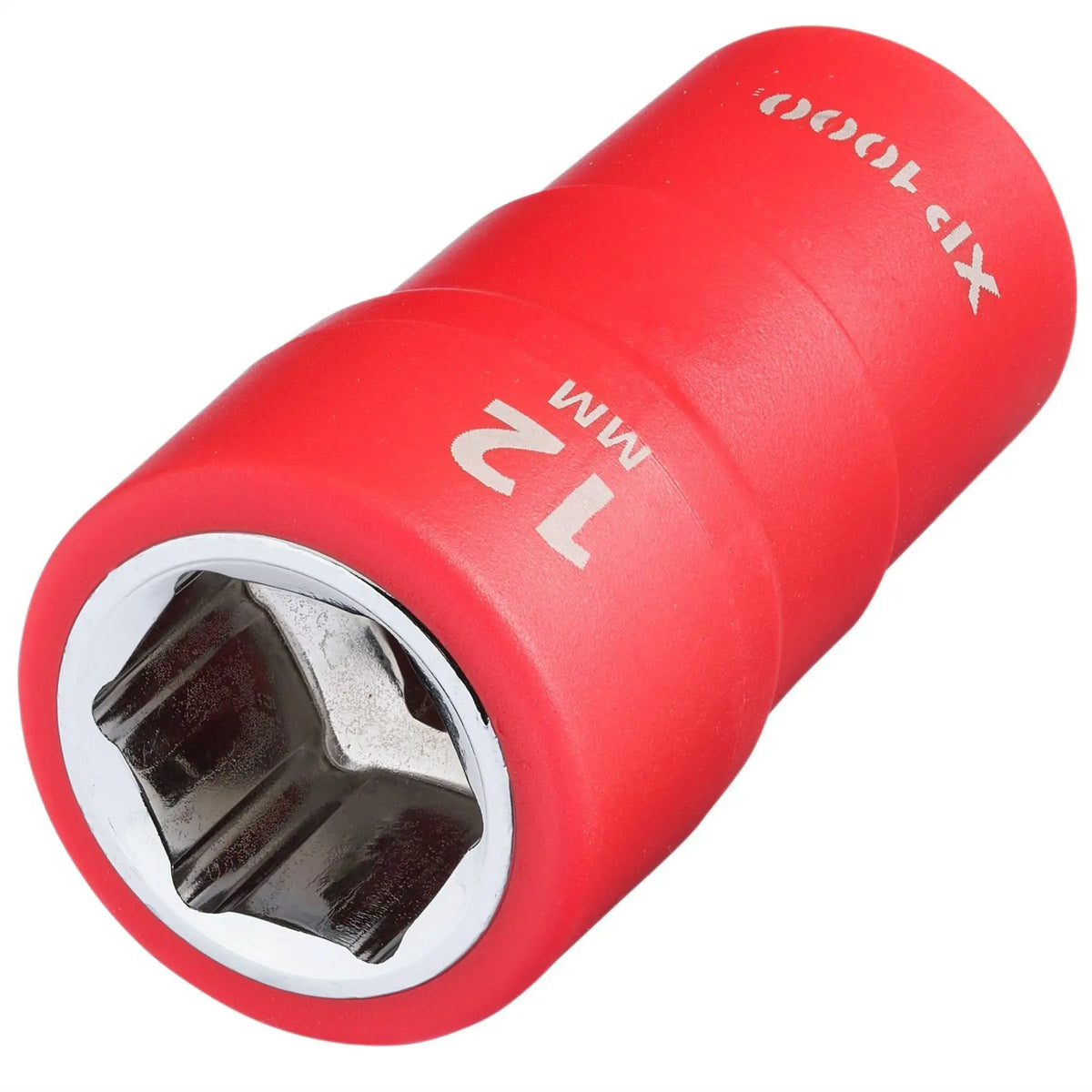 Draper XP1000 VDE Socket 1/4" Sq. Dr. 12mm 18801  White Rose Tools