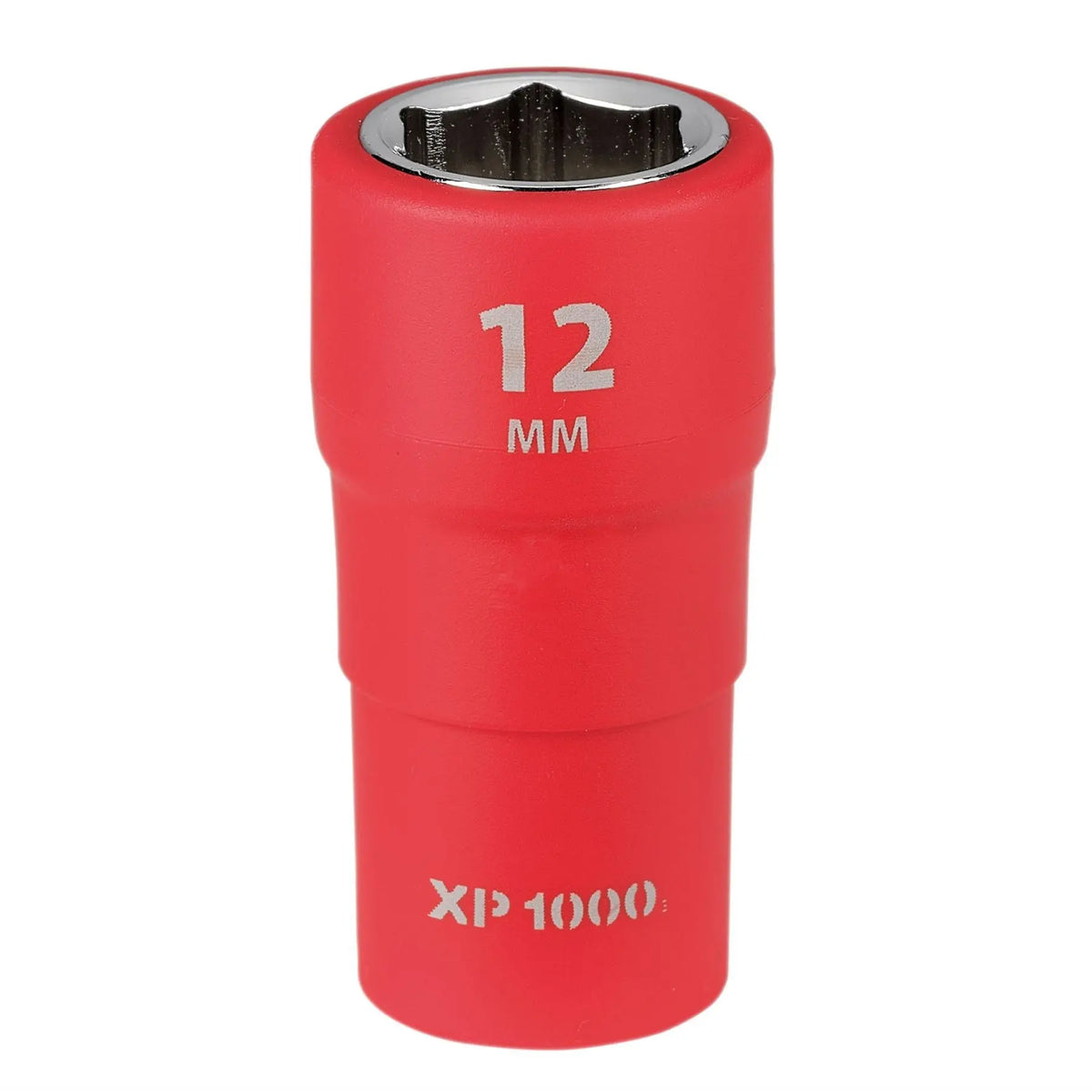 Draper XP1000 VDE Socket 1/4" Sq. Dr. 12mm 18801  White Rose Tools