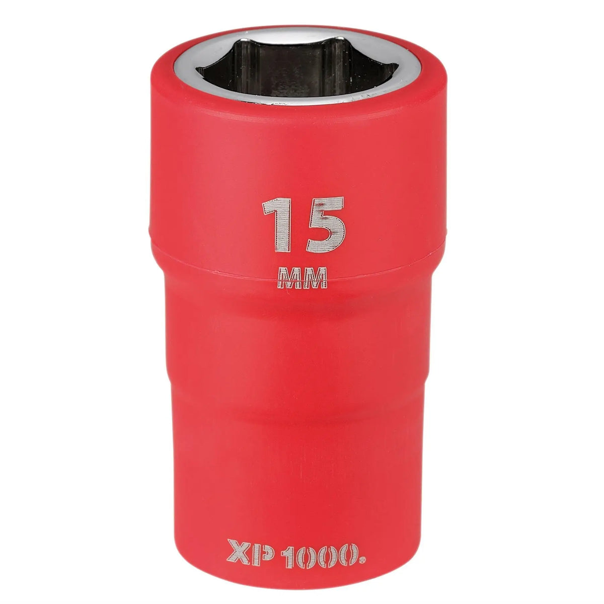 Draper XP1000 VDE Socket 3/8" Sq. Dr. 15mm 17643  White Rose Tools