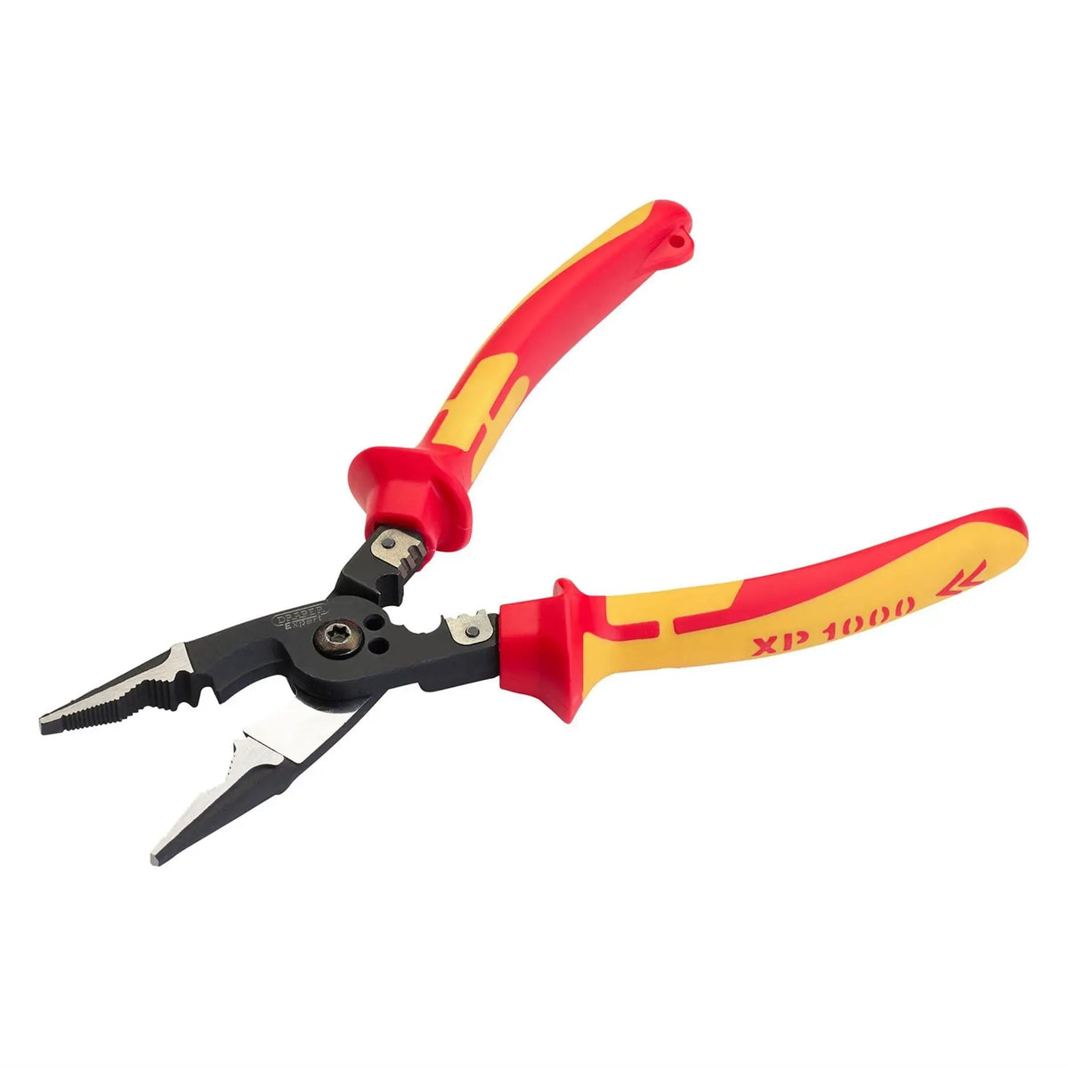 Draper XP1000 VDE Tethered 8-in-1 Electricians Pliers 215mm 94605  White Rose Tools