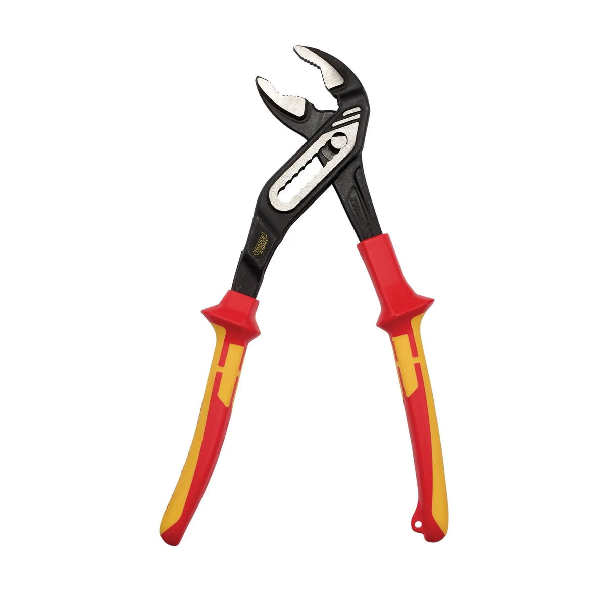 Draper XP1000 VDE Water Pump Pliers 250mm Tethered 99058  White Rose Tools