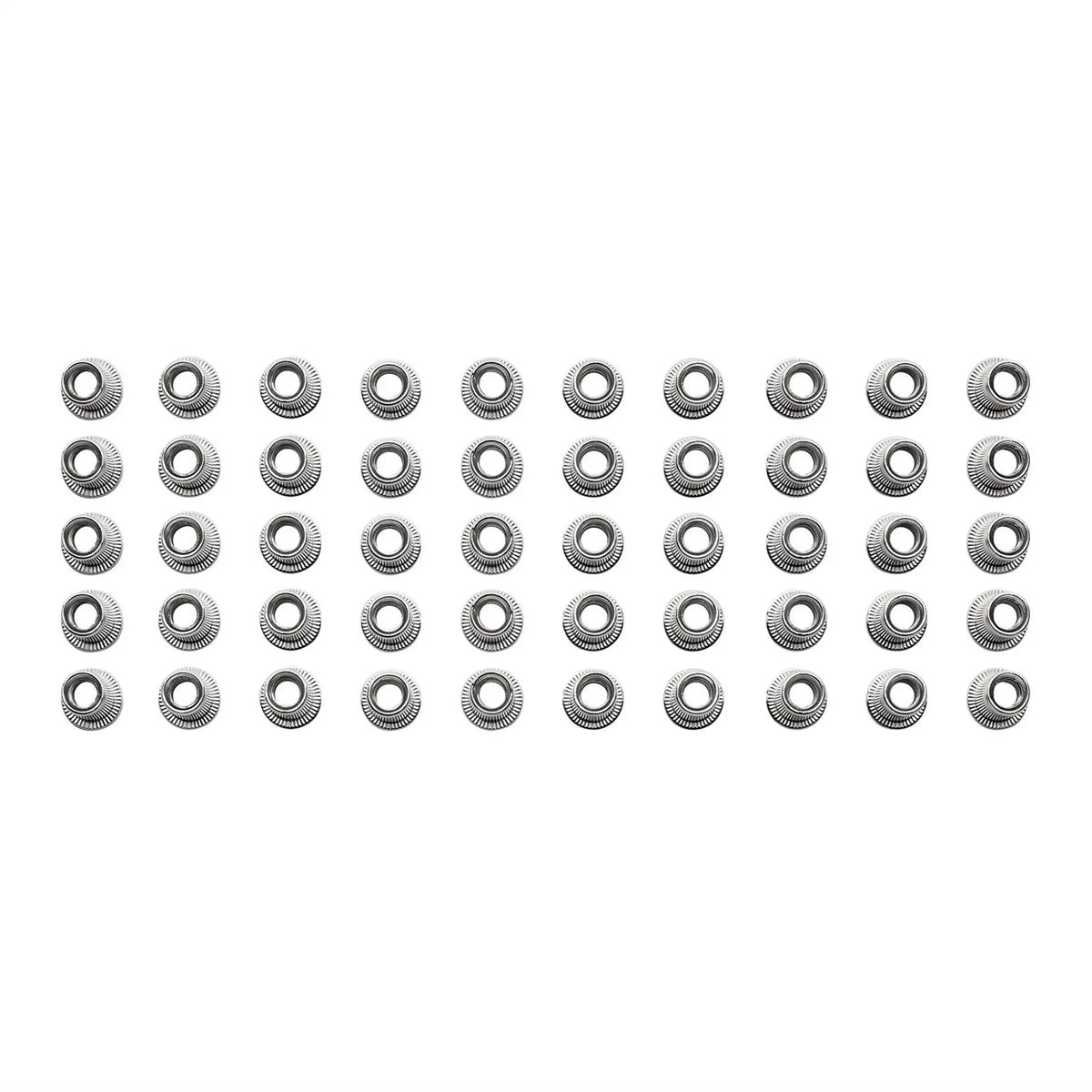 Draper Zinc Plated Threaded Insert Rivet Nuts M6 x 1.0mm (Pack of 50) 04053  White Rose Tools
