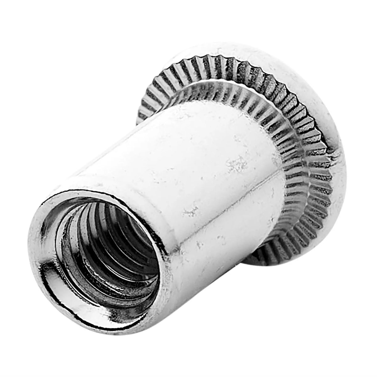 Draper Zinc Plated Threaded Insert Rivet Nuts M6 x 1.0mm (Pack of 50) 04053  White Rose Tools