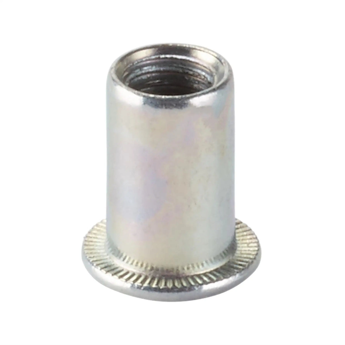 Draper Zinc Plated Threaded Insert Rivet Nuts M8 x 1.25mm (Pack of 50) 04054  White Rose Tools