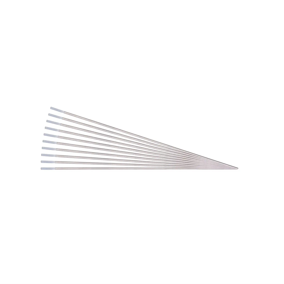 Draper Zirconiated Tungsten Electrodes 1.6 x 150mm (Pack of 10) 98449  White Rose Tools