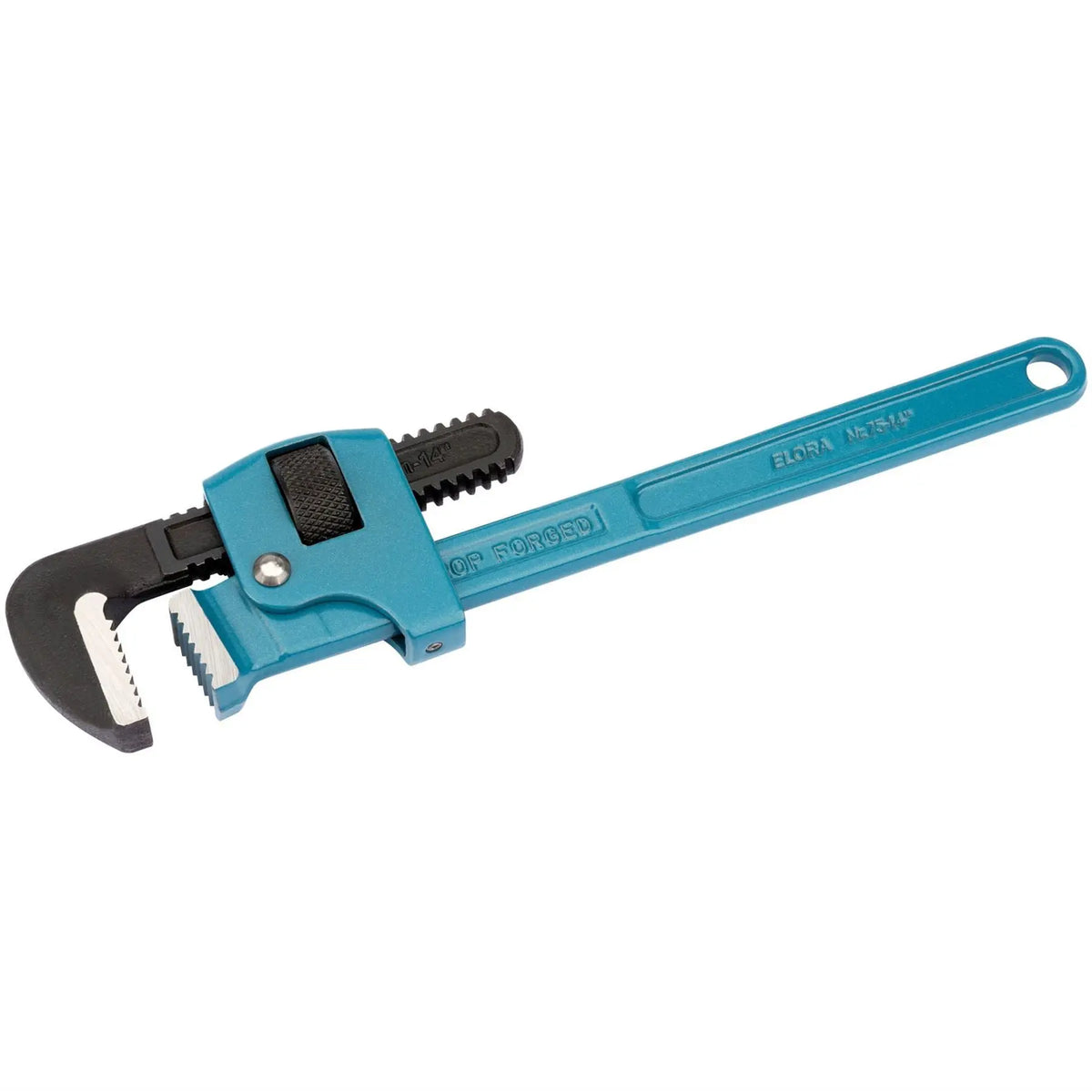 Elora Adjustable Pipe Wrench 450mm 52mm 23725  White Rose Tools