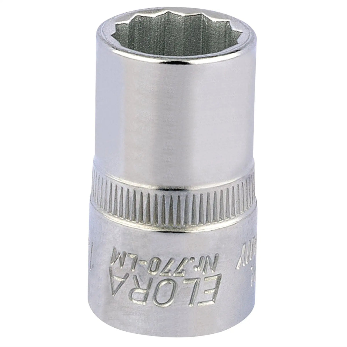 Elora Bi-Hexagon Socket 1/2" Sq. Dr. 15mm 24608  White Rose Tools