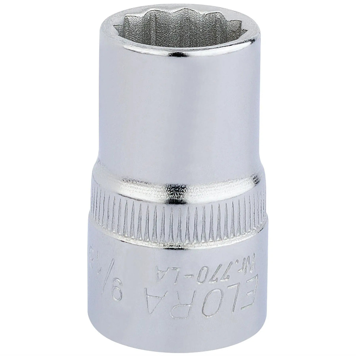 Elora Bi-Hexagon Socket 1/2" Sq. Dr. 9/16" 24369  White Rose Tools