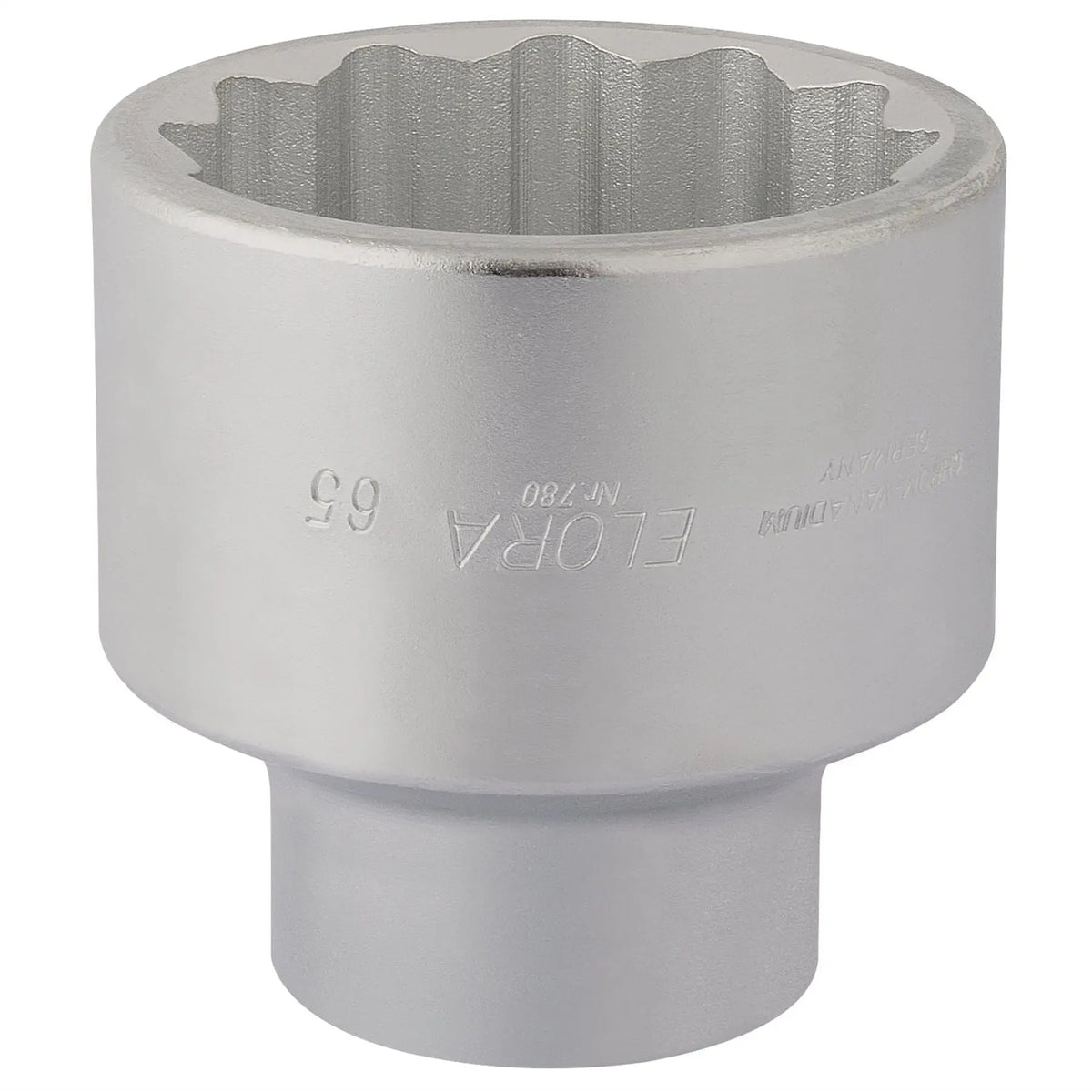 Elora Bi-Hexagon Socket 1" Sq. Dr. 65mm 67434  White Rose Tools
