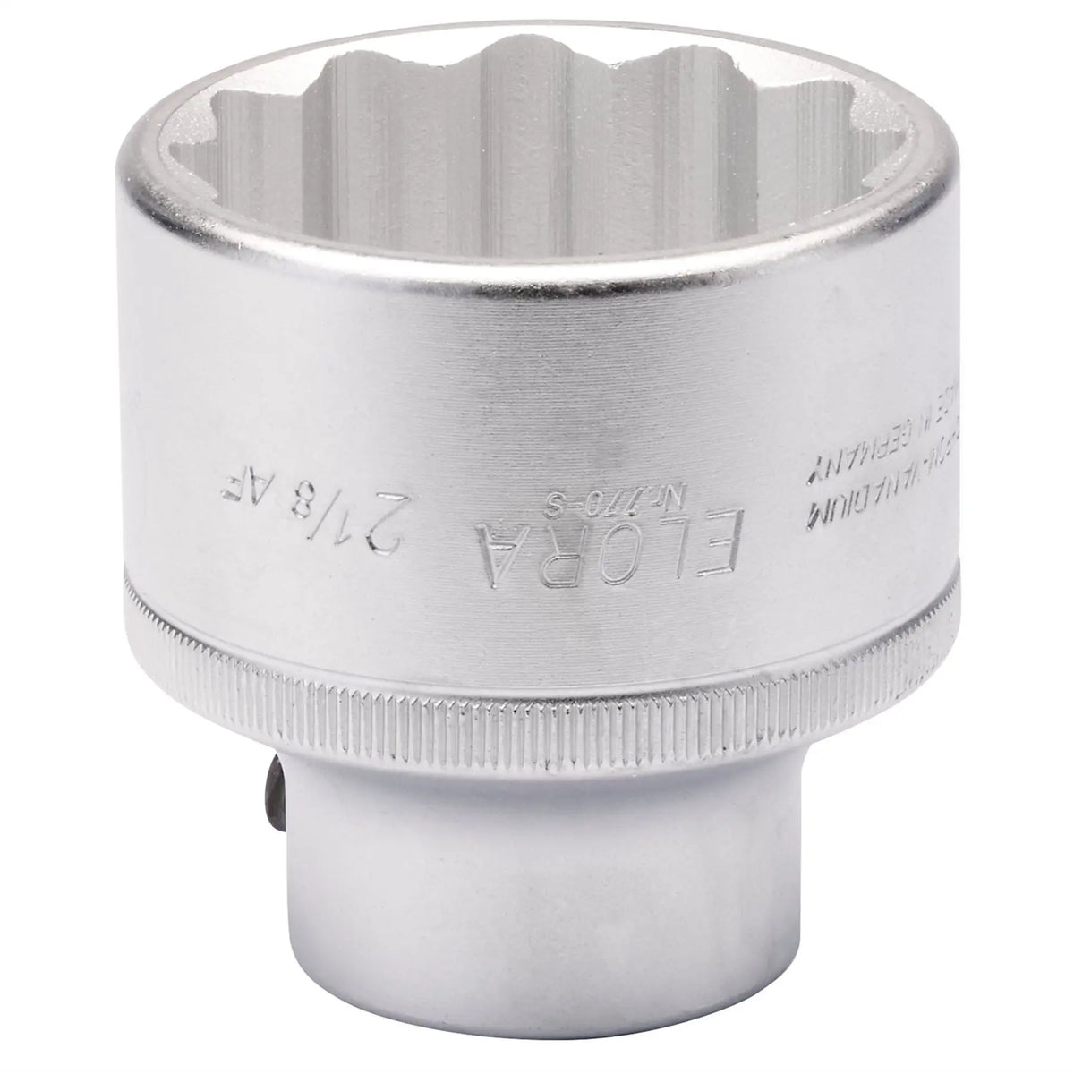 Elora Bi-Hexagon Socket 2.1/8" 3/4" Sq. Dr. 00640  White Rose Tools