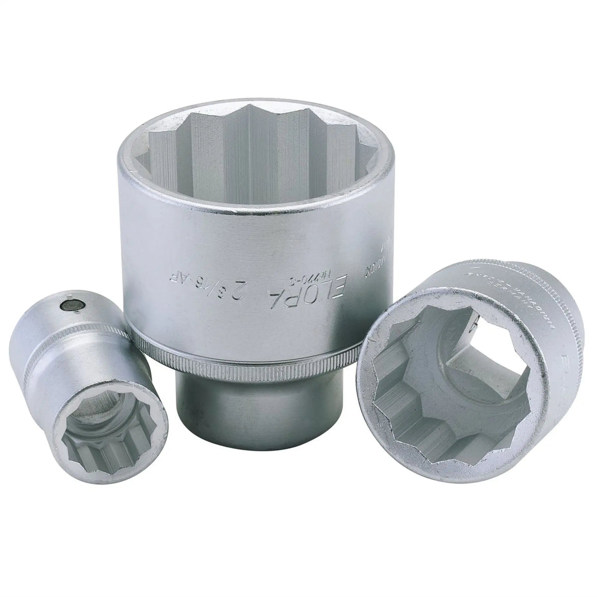 Elora Bi-Hexagon Socket 3/4" 3/4" Sq. Dr. 00434  White Rose Tools