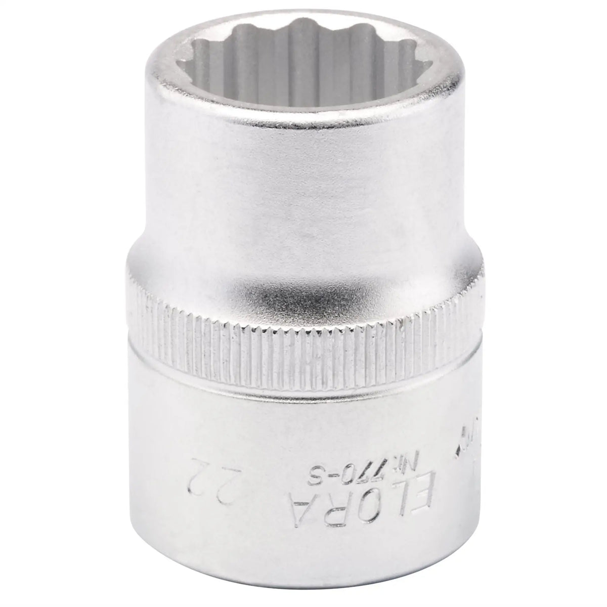 Elora Bi-Hexagon Socket 3/4" Sq. Dr. 22mm 00707  White Rose Tools