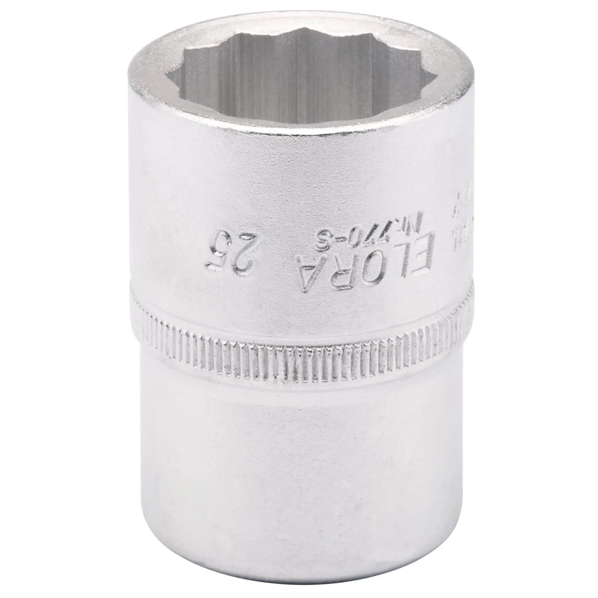 Elora Bi-Hexagon Socket 3/4" Sq. Dr. 25mm 00731  White Rose Tools