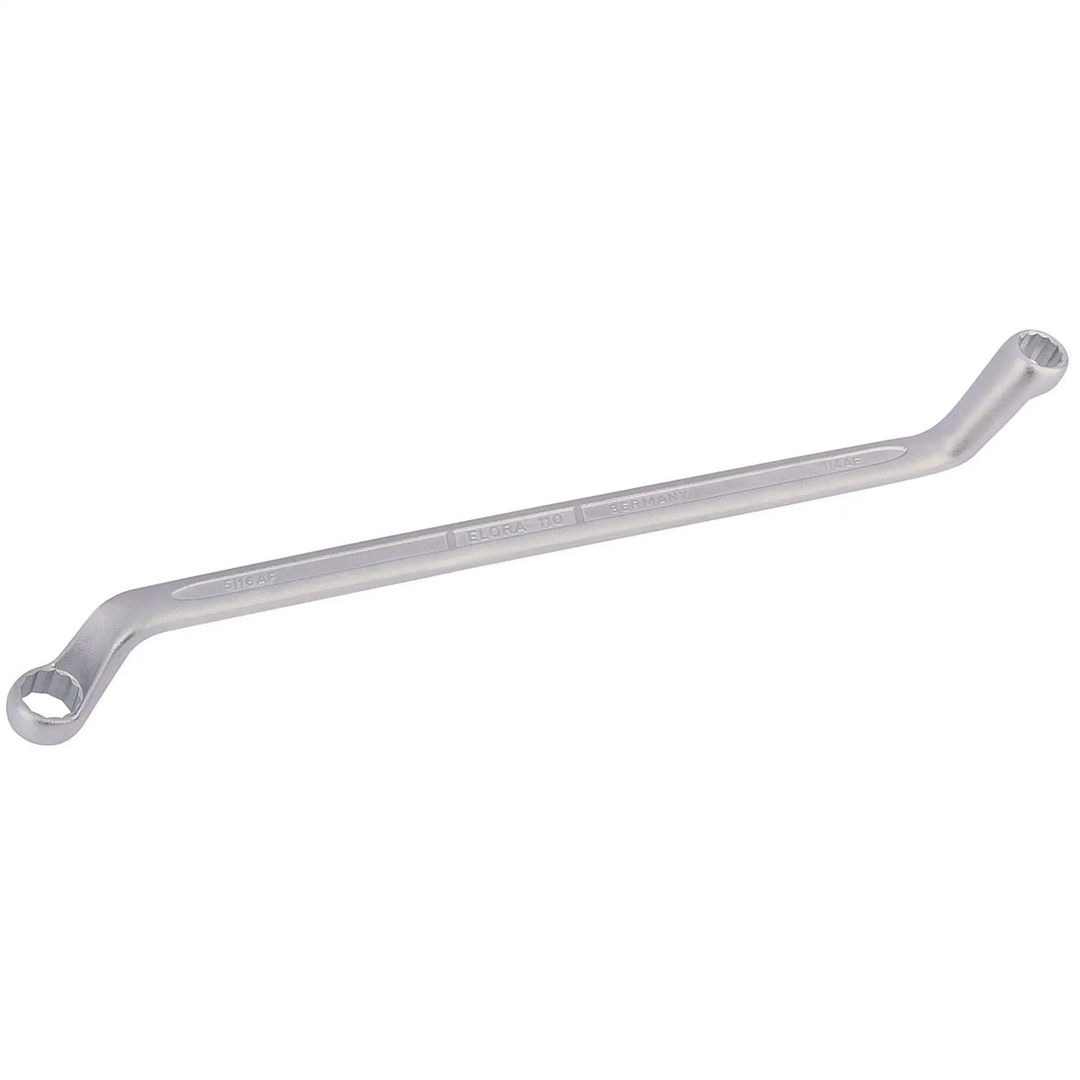 Elora Deep Crank Imperial Ring Spanner 1/4 x 5/16" 05666  White Rose Tools