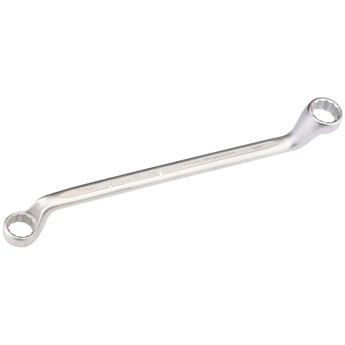 Elora Deep Crank Imperial Ring Spanner 11/16 x 3/4" 05757  White Rose Tools