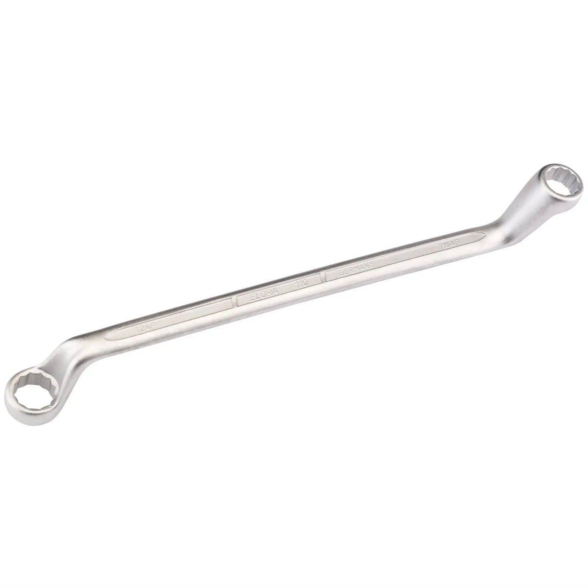 Elora Deep Crank Imperial Ring Spanner 7/16 x 1/2" 05690  White Rose Tools