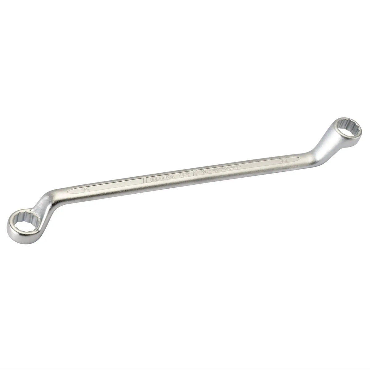 Elora Deep Crank Metric Ring Spanner 13 x 14mm 06151  White Rose Tools