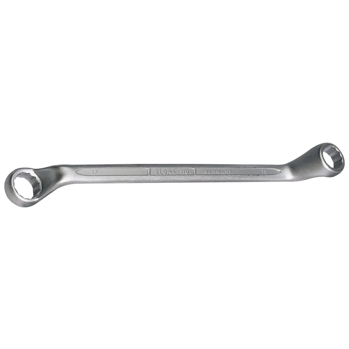 Elora Deep Crank Metric Ring Spanner 16 x 17mm 06200  White Rose Tools