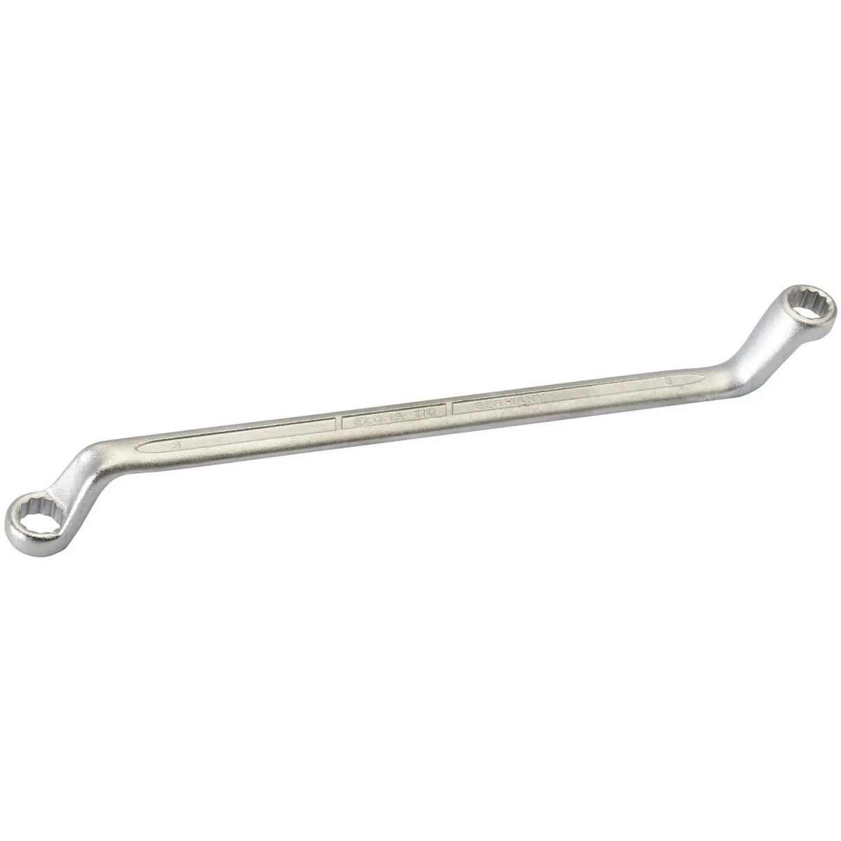 Elora Deep Crank Metric Ring Spanner 8 x 9mm 06078  White Rose Tools