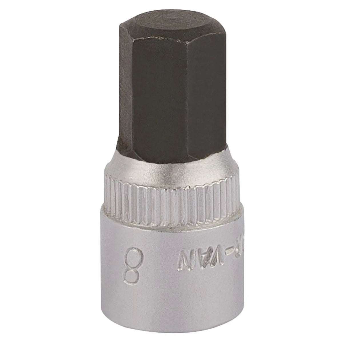 Elora Hexagon Screwdriver Socket 1/4" Sq. Dr. 8mm 11128  White Rose Tools