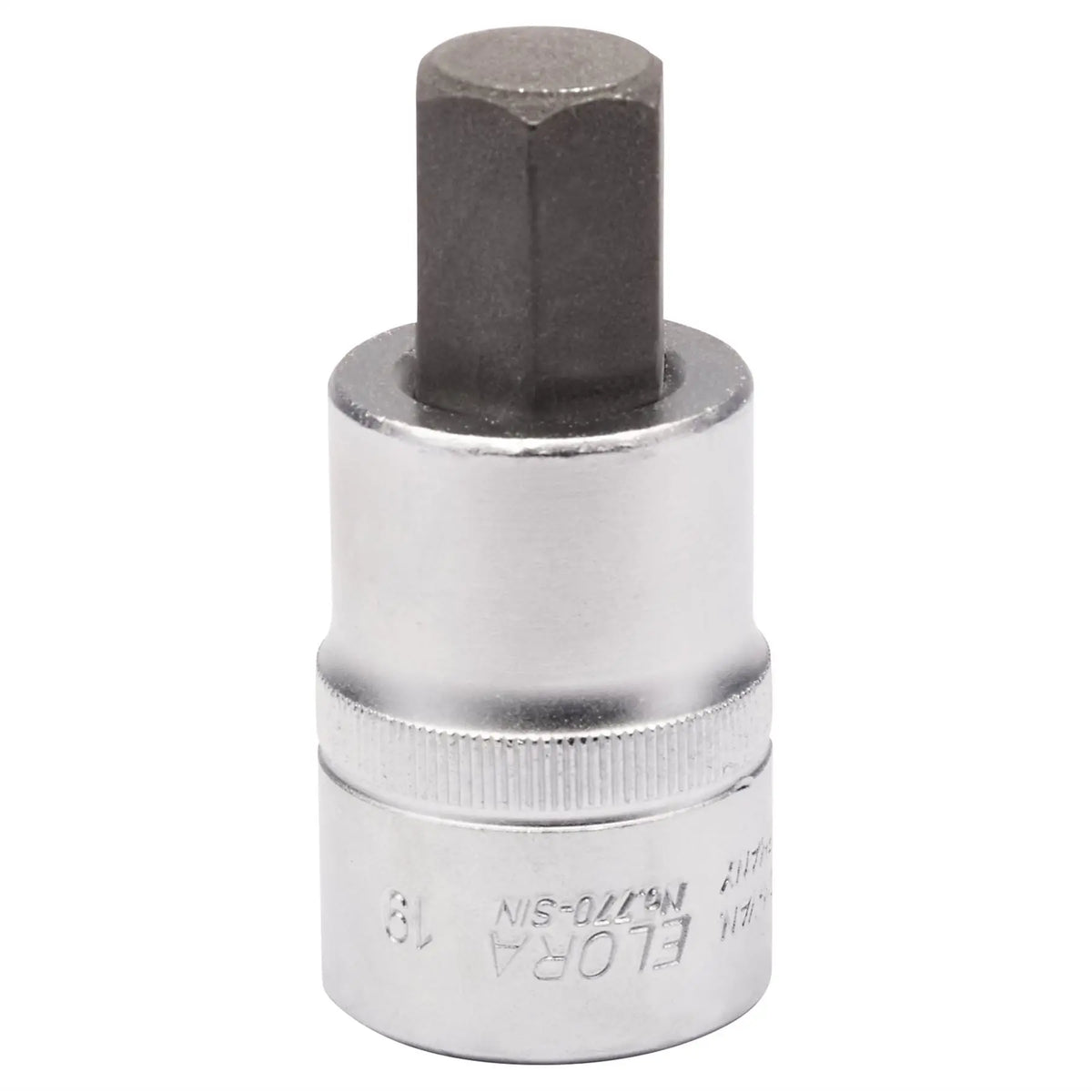 Elora Hexagon Screwdriver Socket 3/4" Sq. Dr. 19mm 15554  White Rose Tools