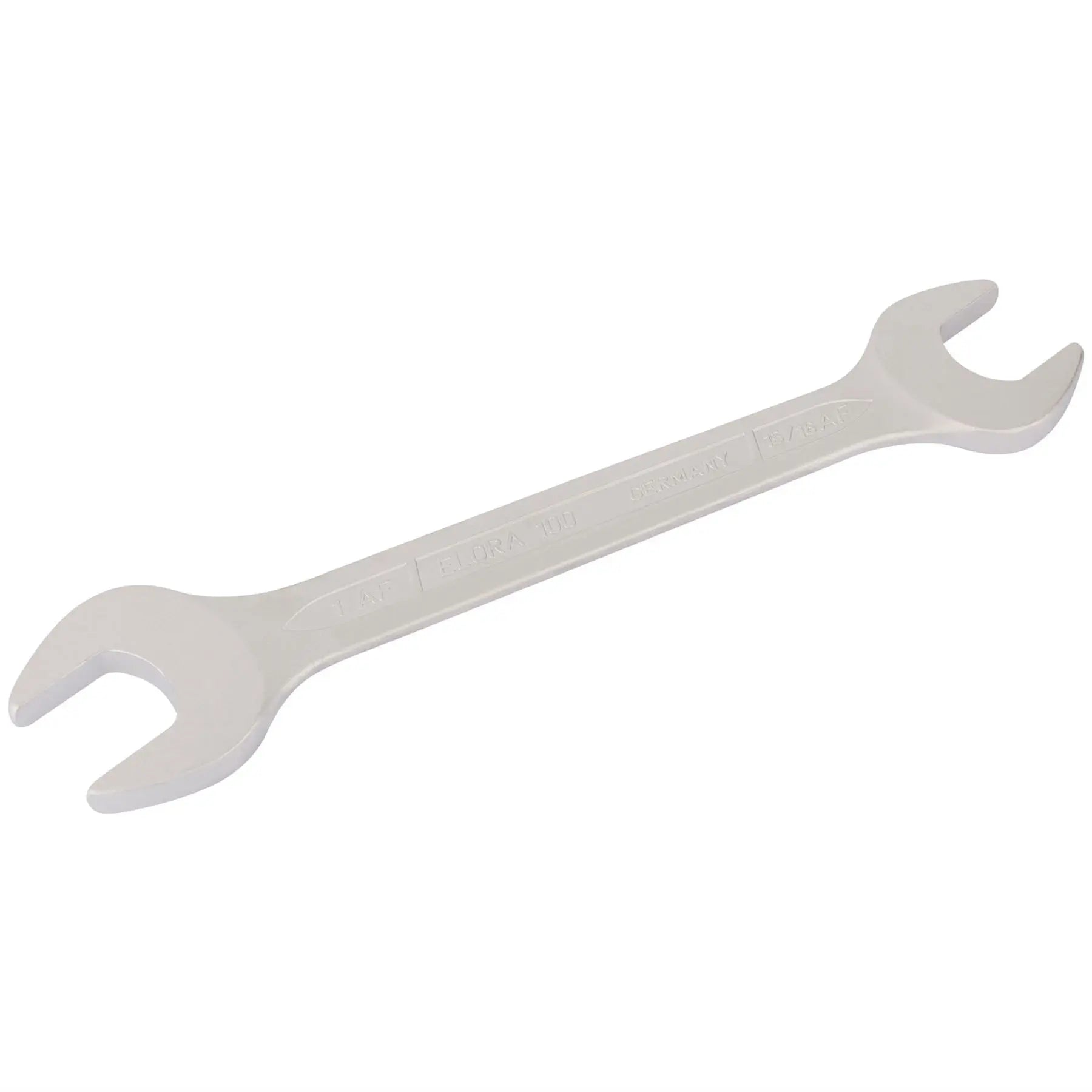 Elora Long Imperial Double Open End Spanner 15/16 x 1" 01581  White Rose Tools
