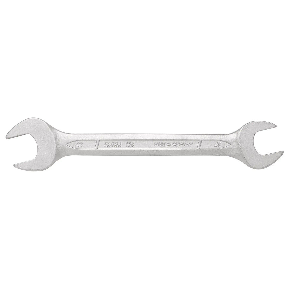 Elora Long Metric Double Open End Spanner 20 x 22mm 01995  White Rose Tools